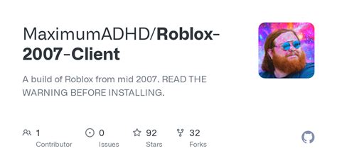 A ROBLOX client from mid 2007